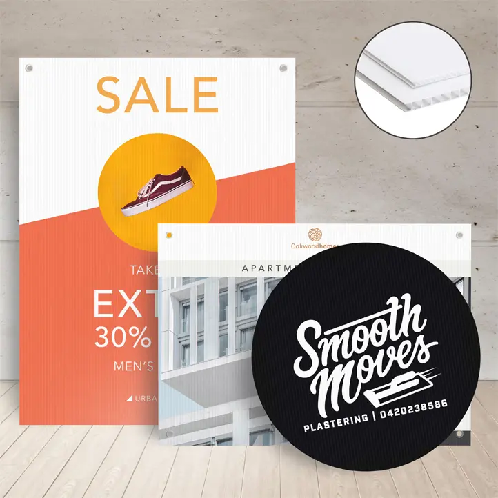 Signflute Corrugated Plastic Signs