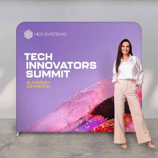 Stretch Fabric Media Wall